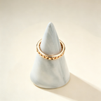 T Letter Full Pavé Gemstones Ring, Statement Fashion Ring for Daily Wear & Gifting