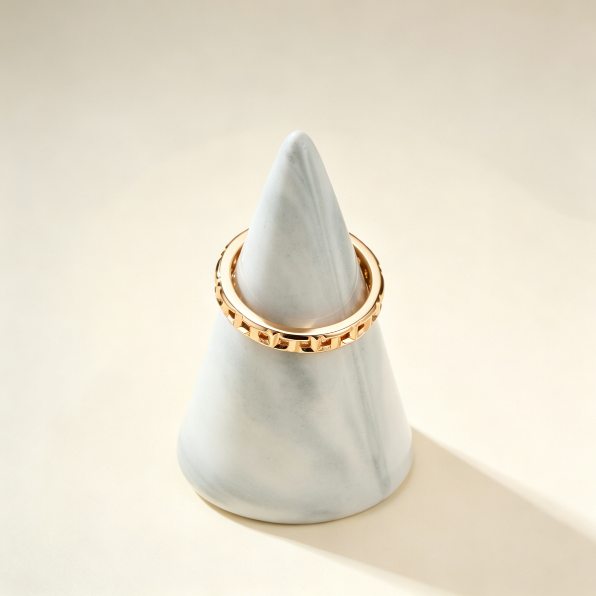 T Letter Full Pavé Gemstones Ring, Statement Fashion Ring for Daily Wear & Gifting