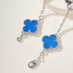 Five-Motif Four-Leaf Clover Bracelet – Lucky Charm for Everyday Wear