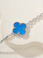 Five-Motif Four-Leaf Clover Bracelet – Lucky Charm for Everyday Wear