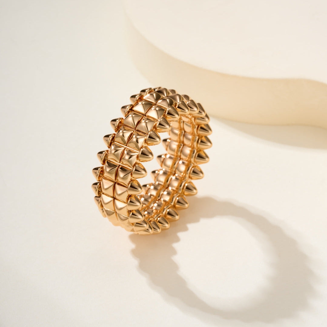 Rotatable Rivet Ring for Daily Wear & Gift