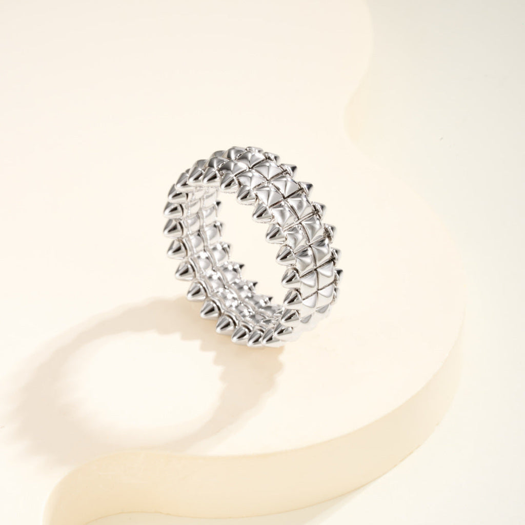 Rotatable Rivet Ring for Daily Wear & Gift