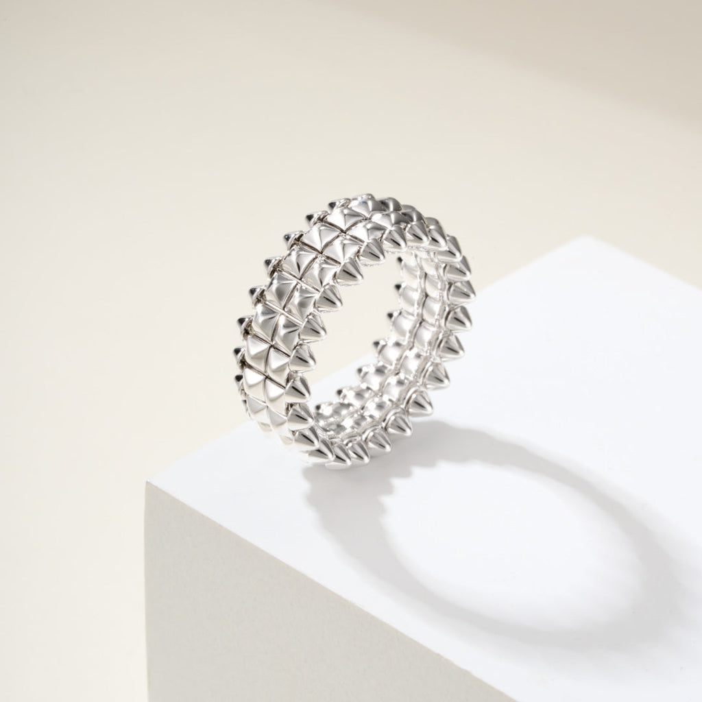 Rotatable Rivet Ring for Daily Wear & Gift