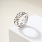Rotatable Rivet Ring for Daily Wear & Gift