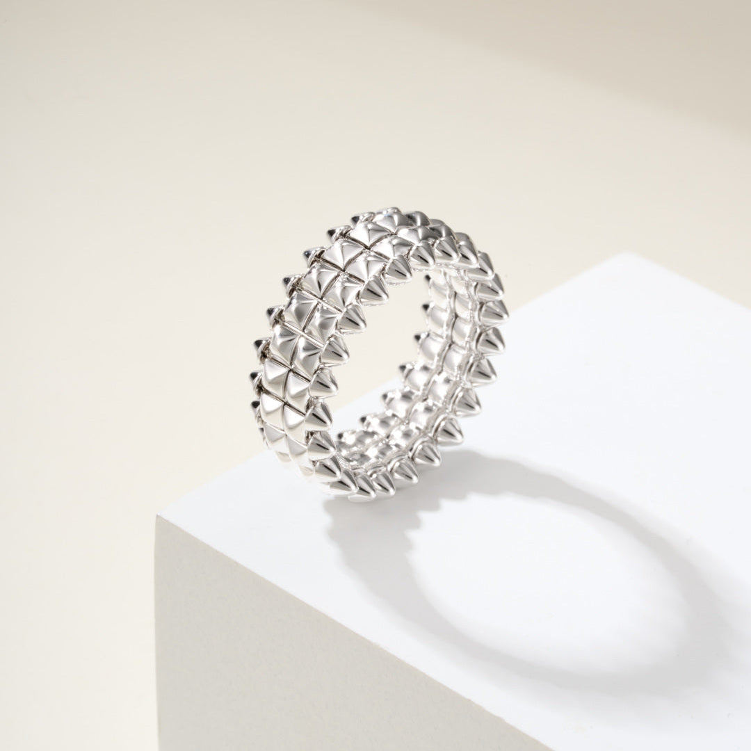 Rotatable Rivet Ring for Daily Wear & Gift