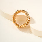 Rotatable Rivet Ring for Daily Wear & Gift