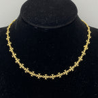Interlocking T-Link Chain Necklace – Monogram Collar
