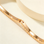 Mini Ice Slim No Gemstones Bangle, Minimalist Thin Band with Square Shape for Daily Wear & Gifting
