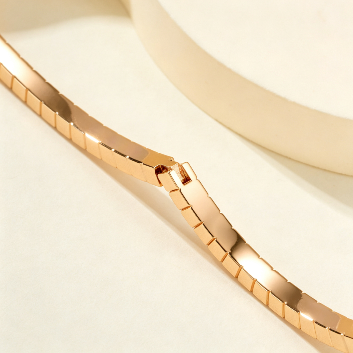 Mini Ice Slim No Gemstones Bangle, Minimalist Thin Band with Square Shape for Daily Wear & Gifting