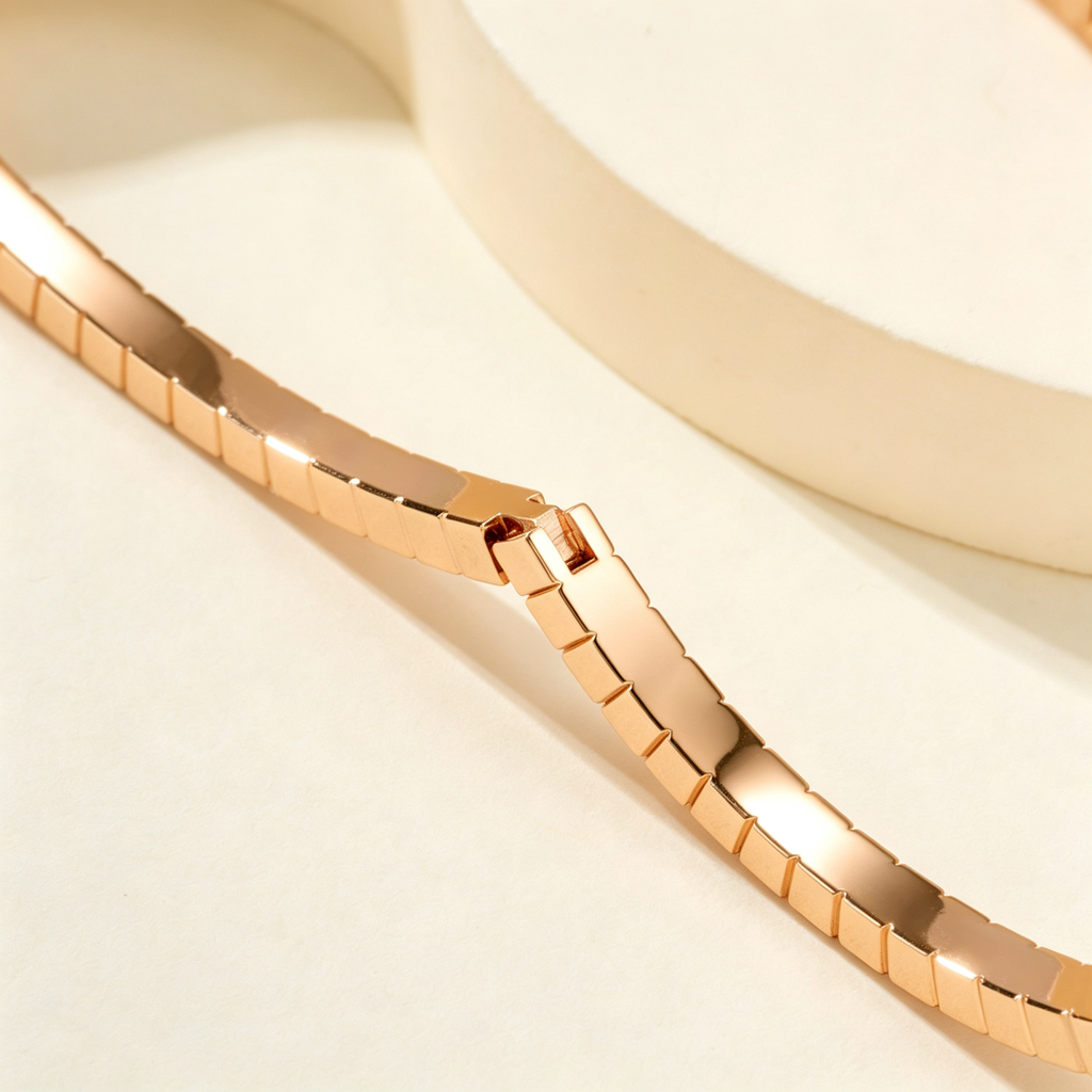 Slim Full Pavé Gemstones Bangle, Minimalist Thin Band with Square Shape for Daily Wear & Gifting