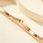 Slim Full Pavé Gemstones Bangle, Minimalist Thin Band with Square Shape for Daily Wear & Gifting