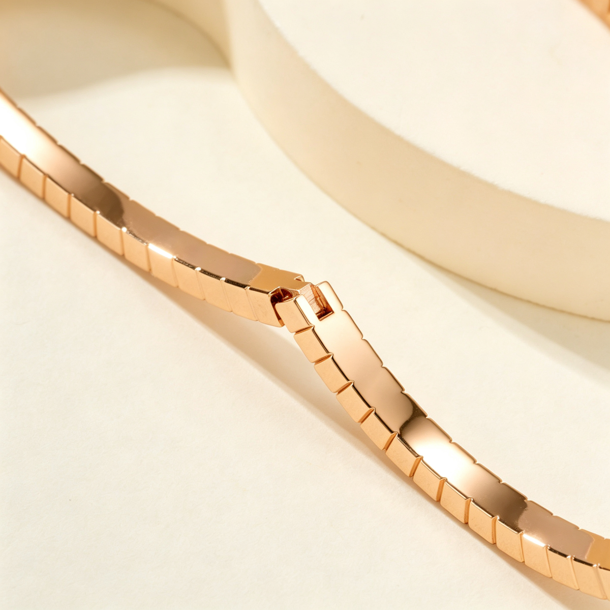 Slim Full Pavé Gemstones Bangle, Minimalist Thin Band with Square Shape for Daily Wear & Gifting