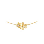9-Flower Stone-set Necklace for Women