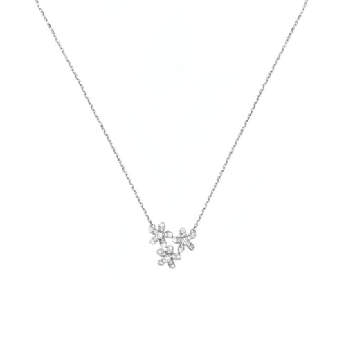 3-Flower Stone - set Necklace for Women