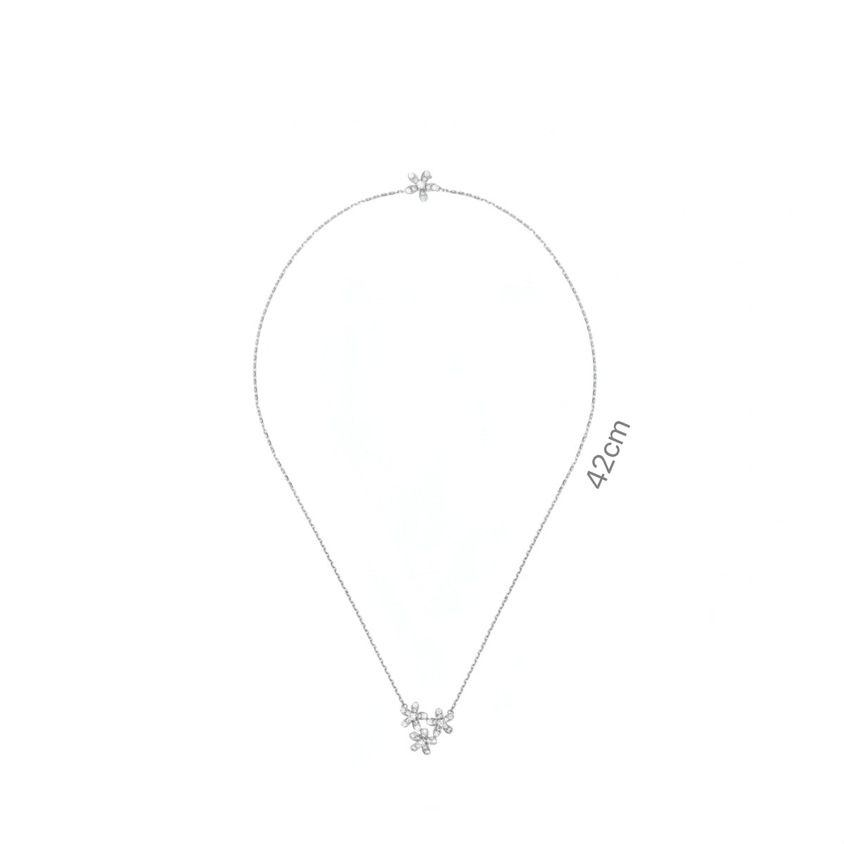 3-Flower Stone - set Necklace for Women
