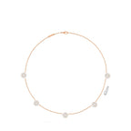 Mini‑Size 5‑Motif Floral Stone- set Necklace