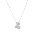 Mini‑Size Lotus Stone- set Necklace
