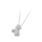 Mini‑Size Lotus Stone- set Necklace