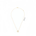 Mini‑Size Mother‑of‑Pearl Four‑Leaf Clover Necklace