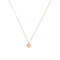 Extra‑Mini Size Four‑Leaf Clover Necklace
