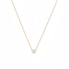 Mini‑Size Delicate Stone‑Set Pendant Necklace with Sparkling Inlaid Gemstones