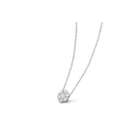 Mini‑Size Delicate Stone‑Set Pendant Necklace with Sparkling Inlaid Gemstones
