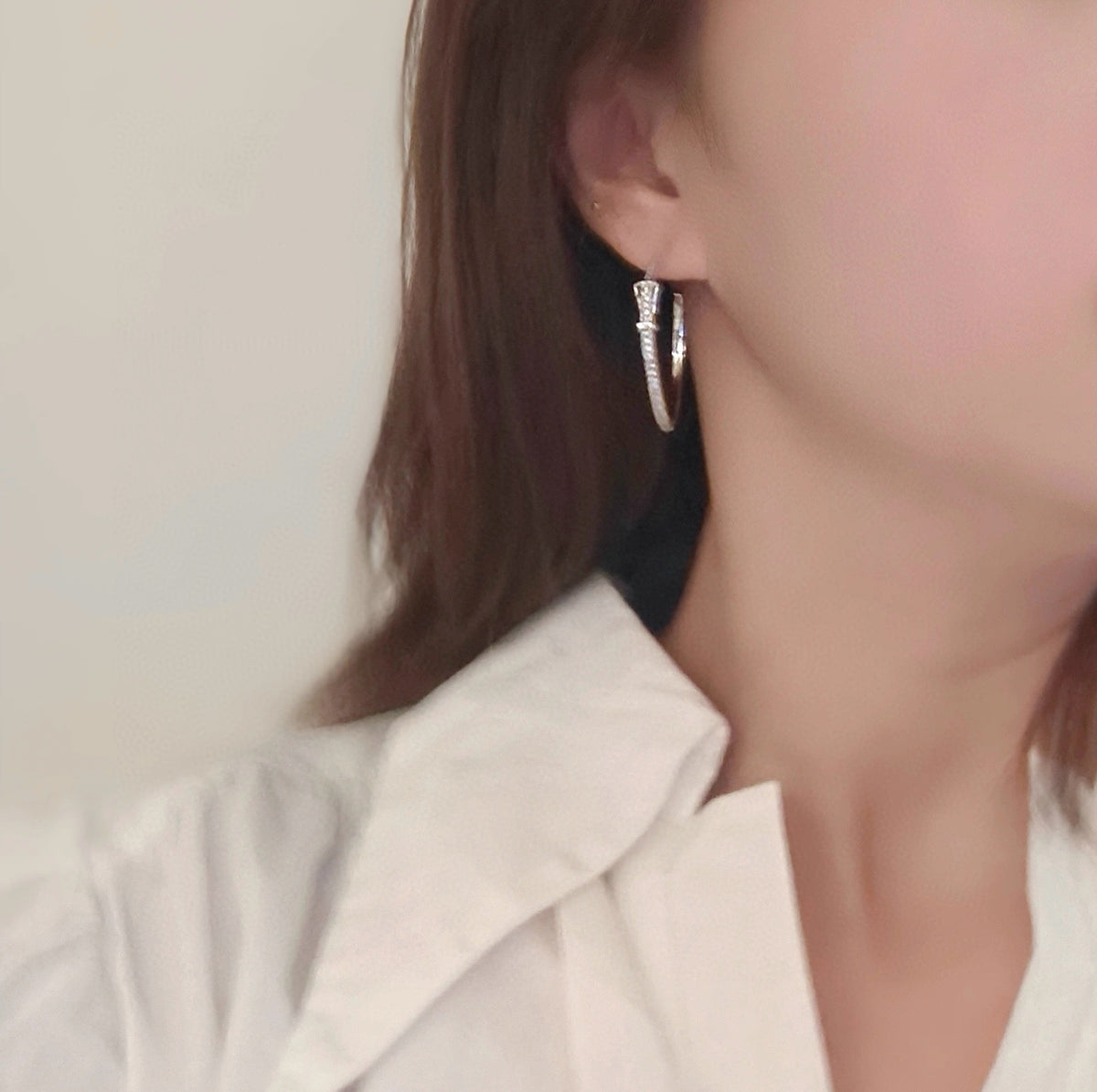 Full Paved Gemstone Belt Buckle Earrings, Sparkling Galaxy Starlight Statement Earrings