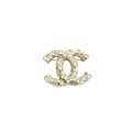 Interlocking C Pavé Crystal Brooch