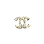 Interlocking C Pavé Crystal Brooch
