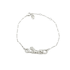 Crystal Pavé Panther Bracelet