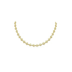 Interlocking T-Link Chain Necklace – Monogram Collar